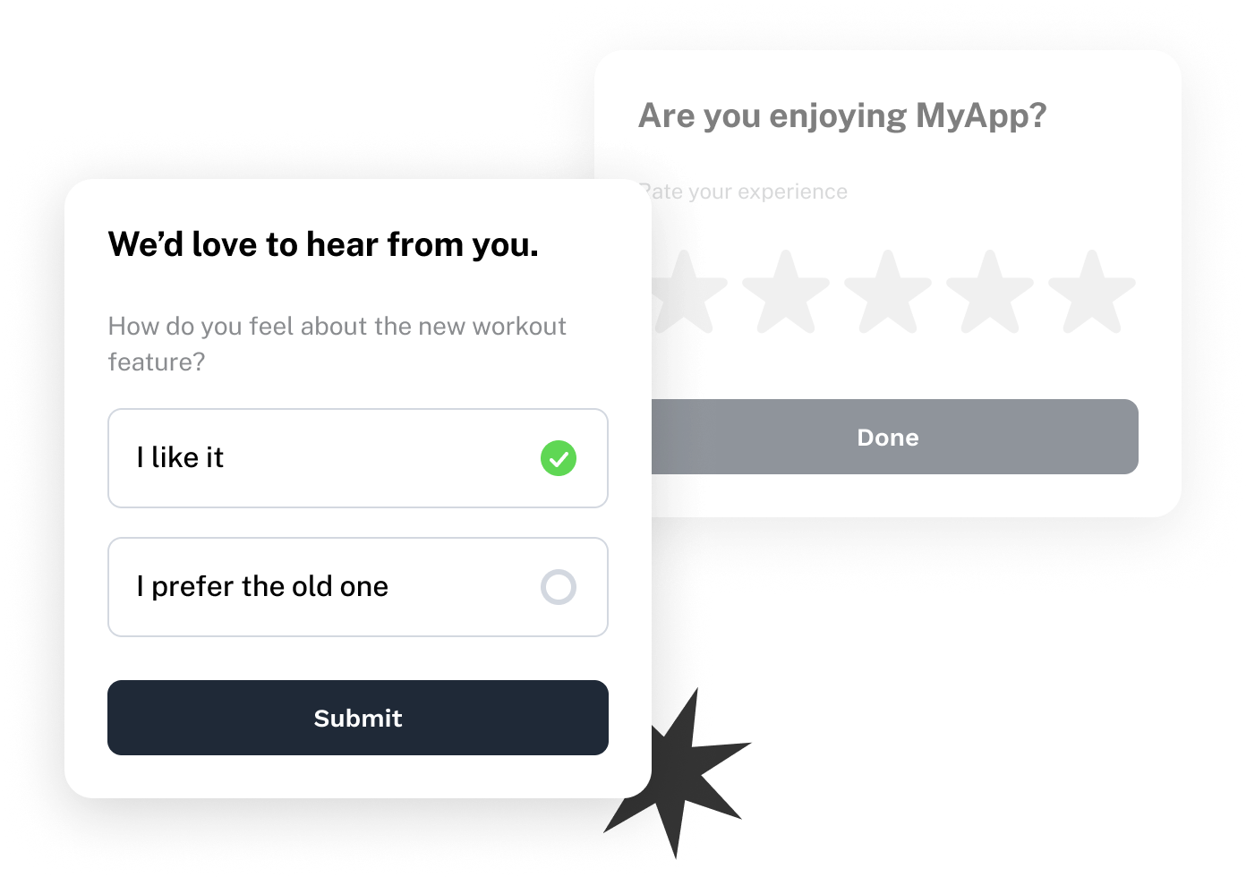 Survey content